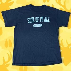 vintage  Sick Of It All graphic t-shirt the New York Hardcore scene